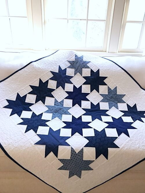 Sparkling Stars Quilt Pattern Maple Cottage Designs