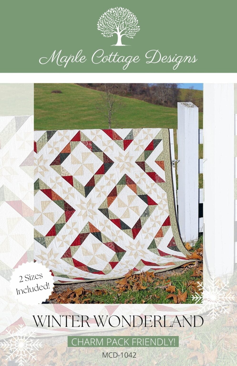 Winter Wonderland Quilt Pattern • Maple Cottage Designs