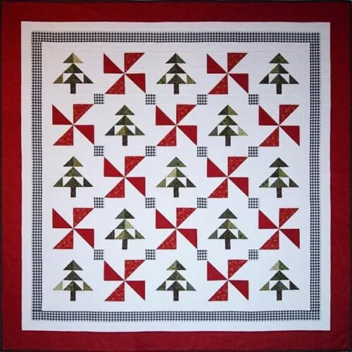 An Evergreen Christmas Quilt Pattern - Image 4