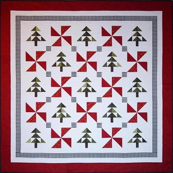 An Evergreen Christmas Quilt Pattern - Image 4