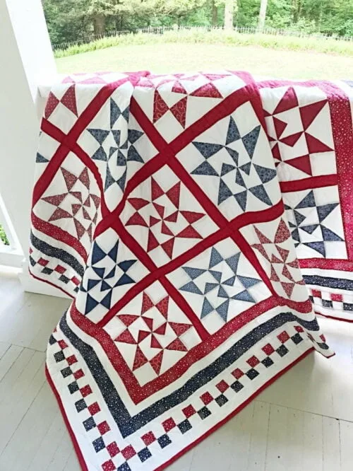 Stars & Stripes Forevermore Quilt Pattern - Image 2