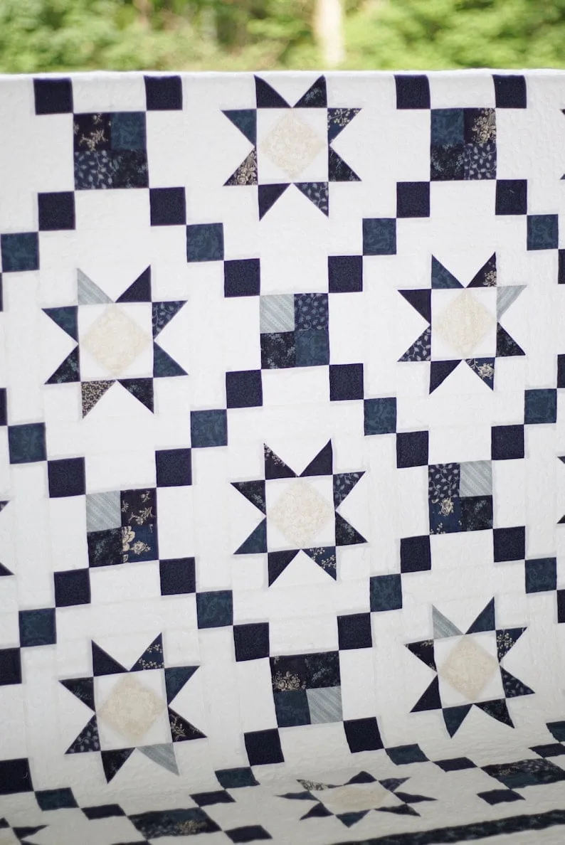 Diamond Star Path Quilt Pattern - Image 3
