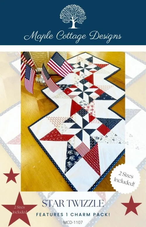 Star Twizzle Table Runner Pattern - Image 5