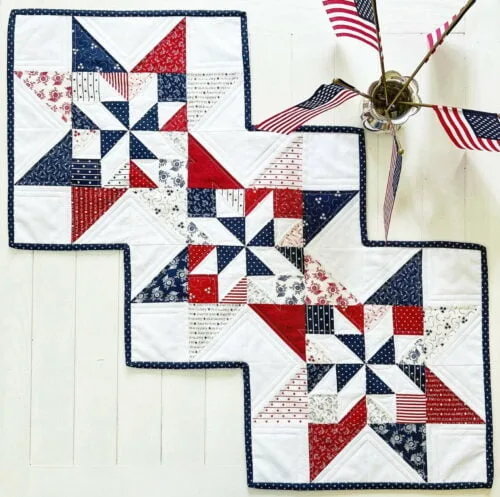 Star Twizzle Table Runner Pattern - Image 2