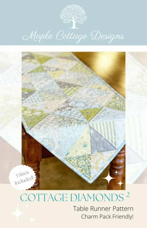 Cottage Diamonds Table Runner Pattern - Image 5