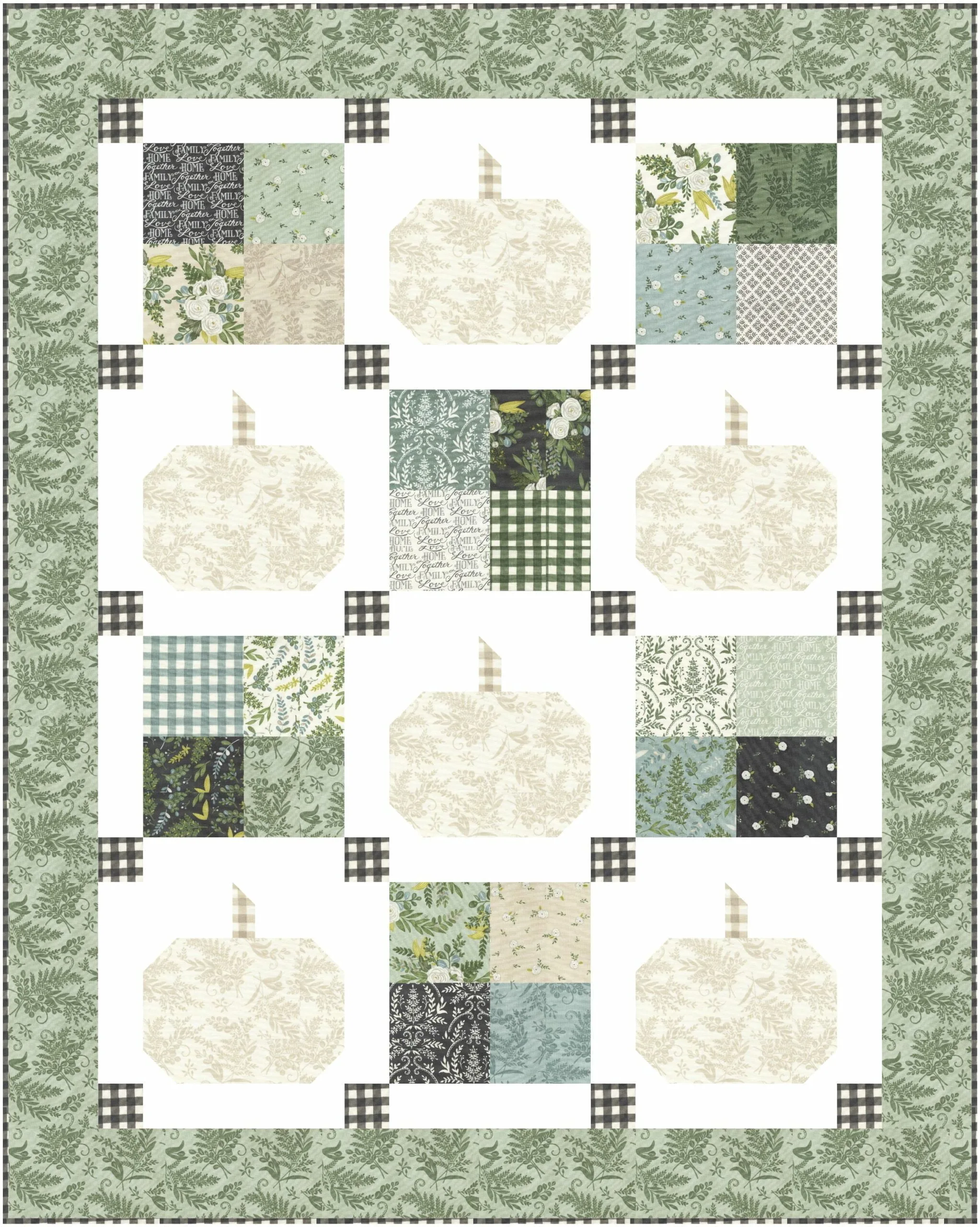 Pumpkin Patch Quilt Pattern - Image 2