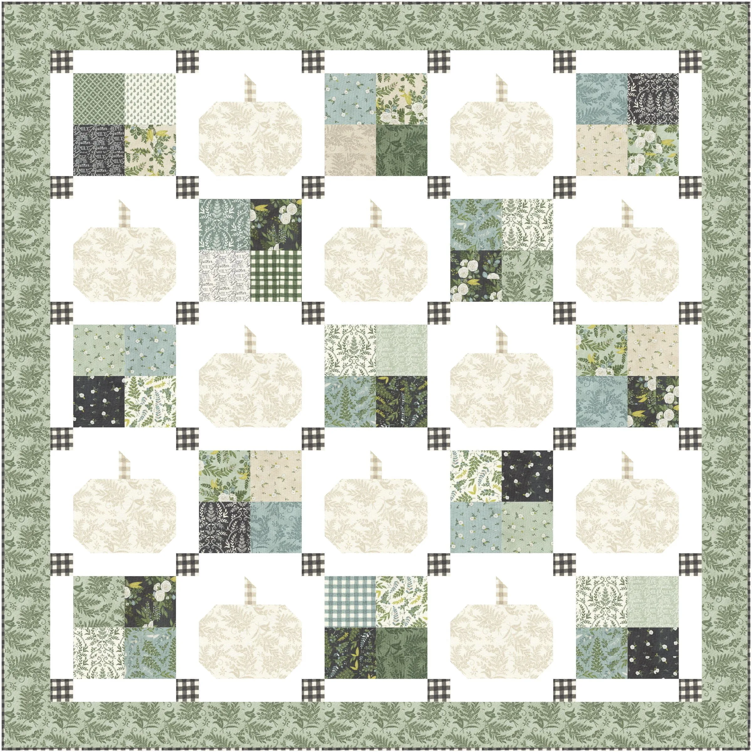 Pumpkin Patch Quilt Pattern - Image 3