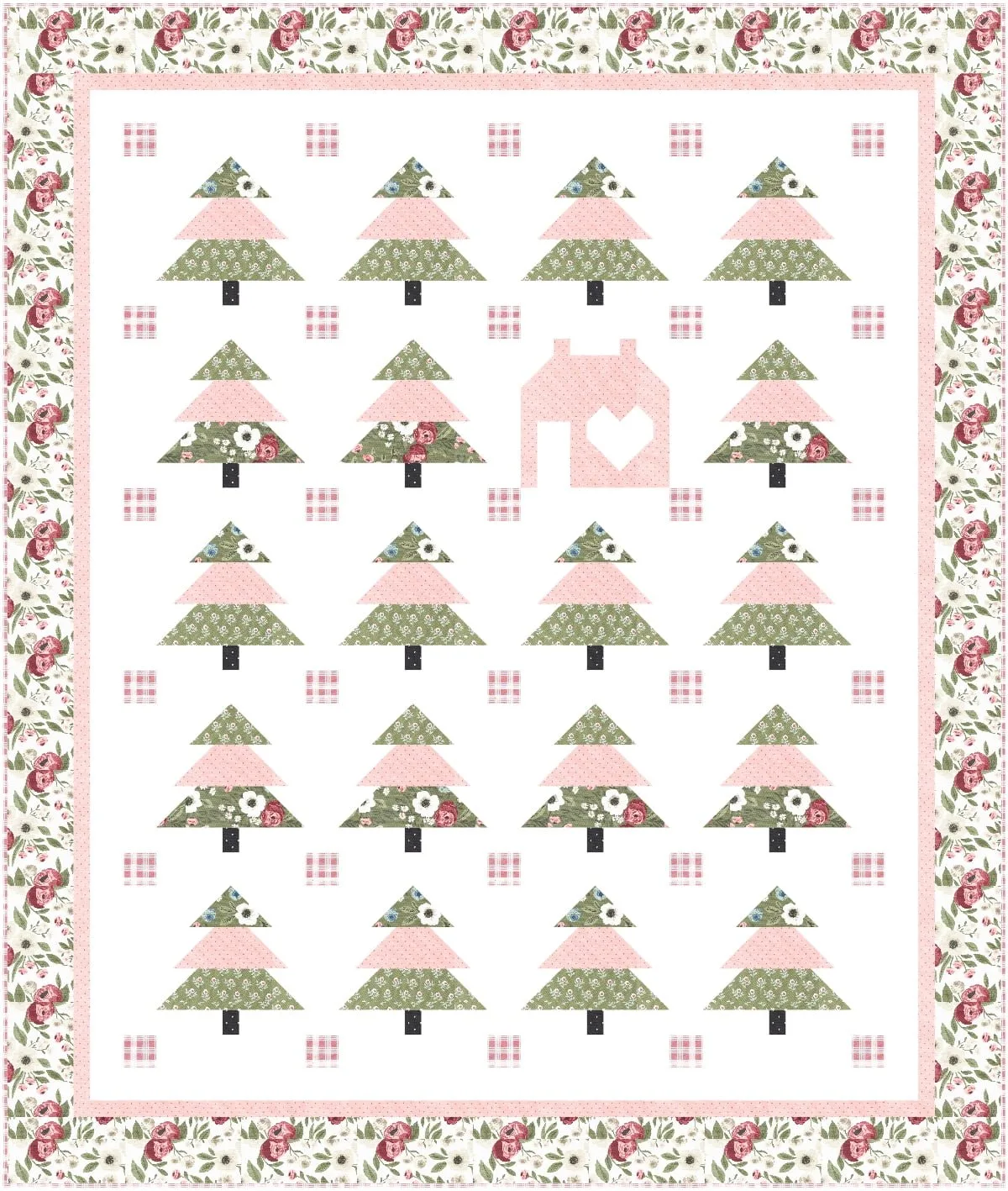 Little Forest Cottage Quilt Pattern - Image 5