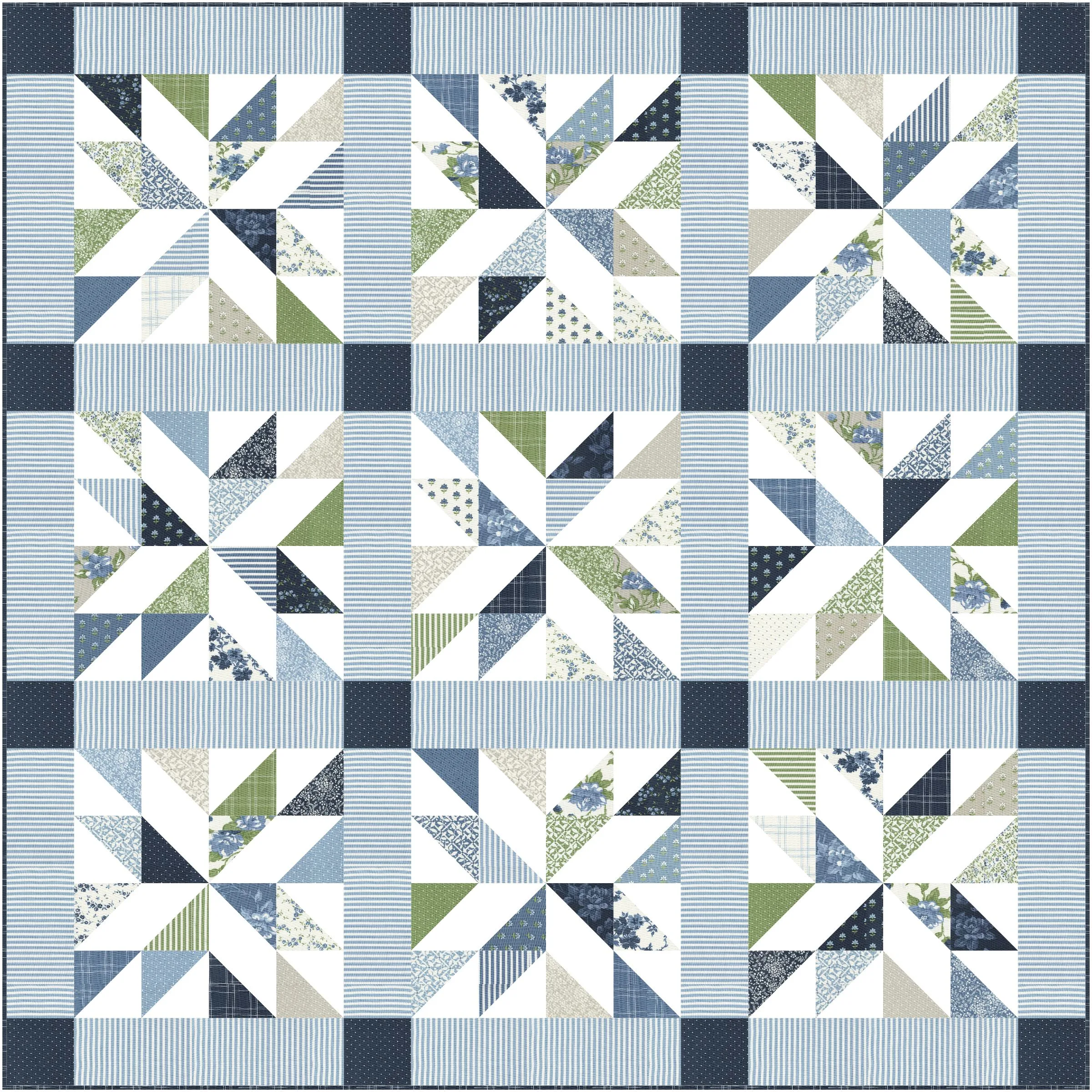 Illuminate Quilt Pattern Throw Size