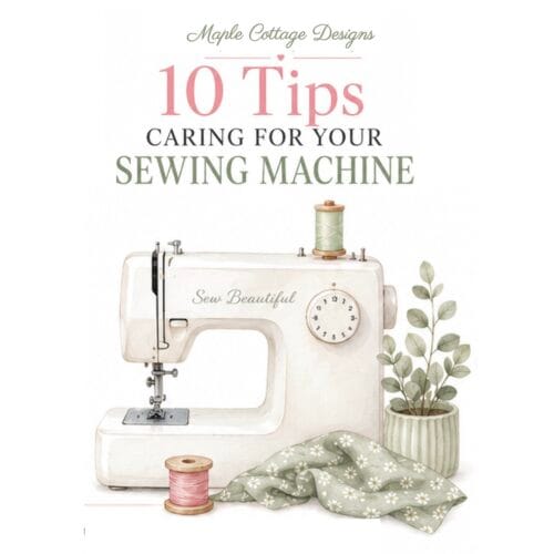 10 Tips Caring for Your Sewing Machine Cover