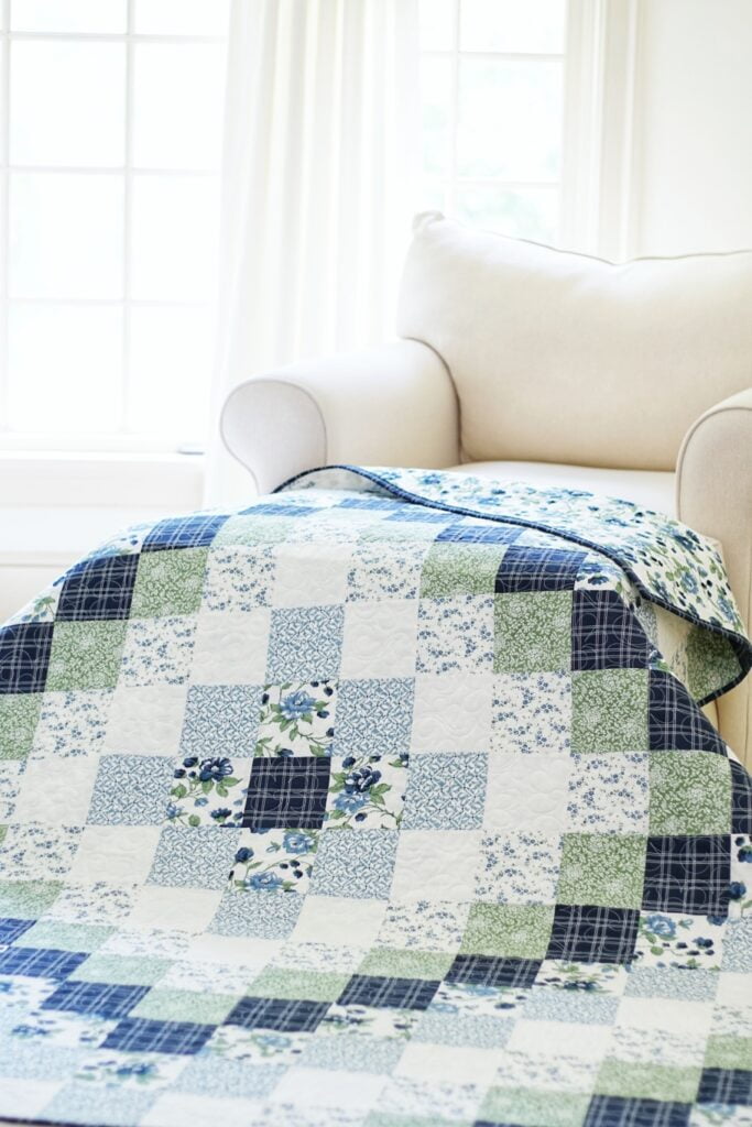 Easy quilting pattern Oasis Quilt Pattern
