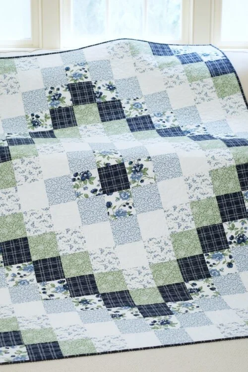 Easy quilting pattern Oasis quilt pattern