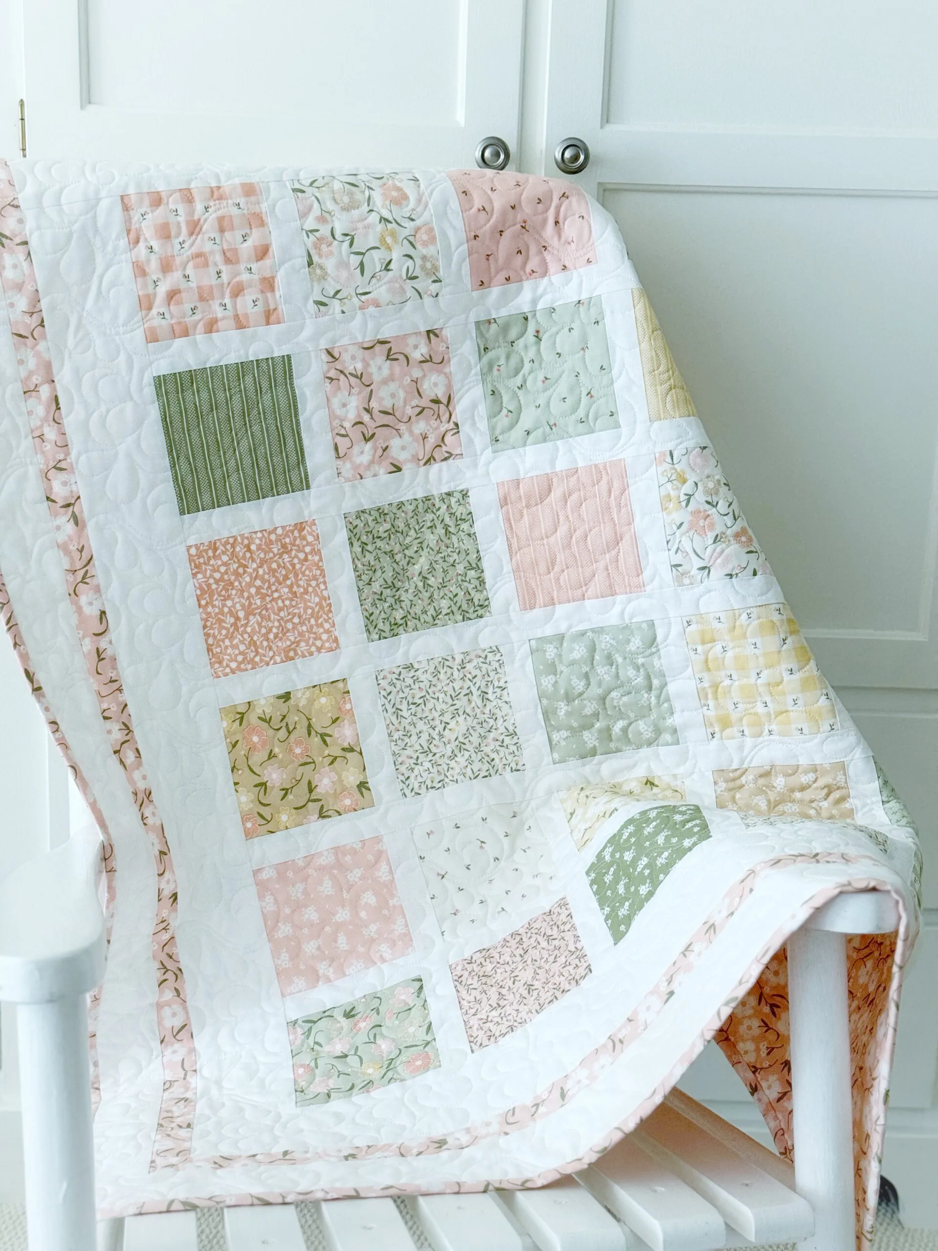 baby quilting pattern for charm packs