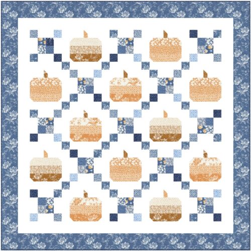 Pumpkin Spice Harvest Quilt Pattern Image