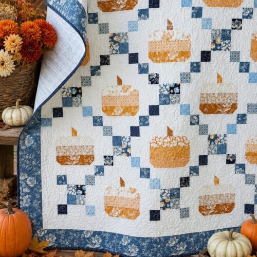 Pumpkin Spice Harvest quilt pattern