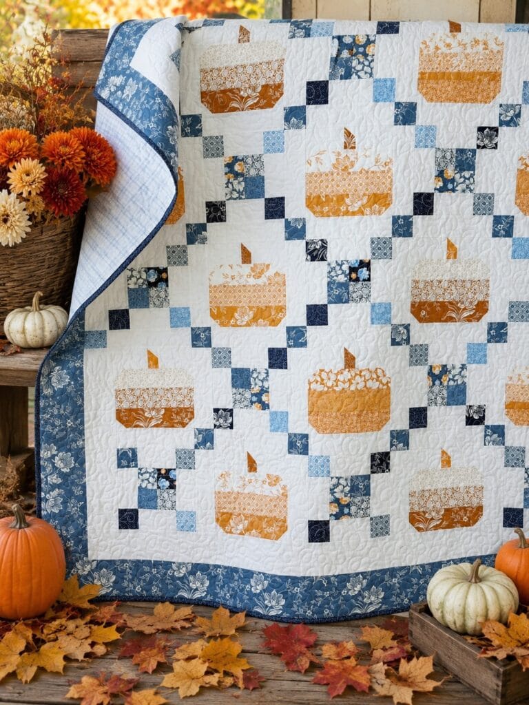 Pumpkin Spice Harvest quilt pattern