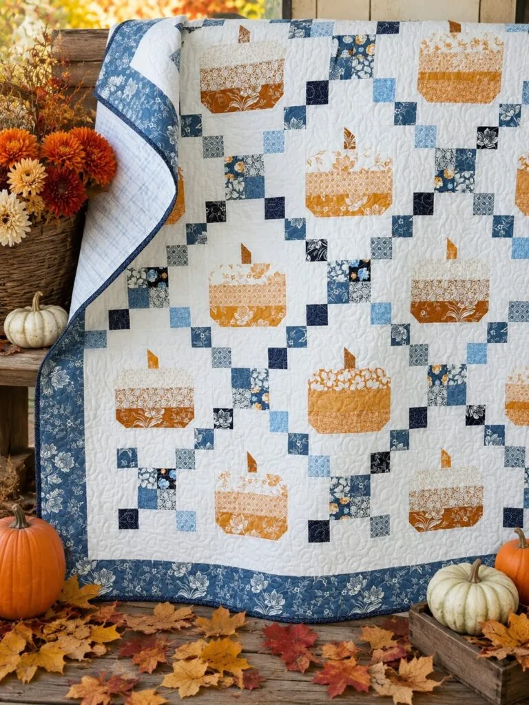 Pumpkin Spice Harvest quilt pattern