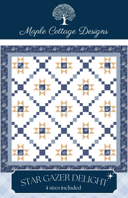 Star Gazer Delight quilt pattern cover