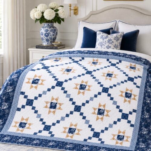 Star Gazer Delight quilt pattern