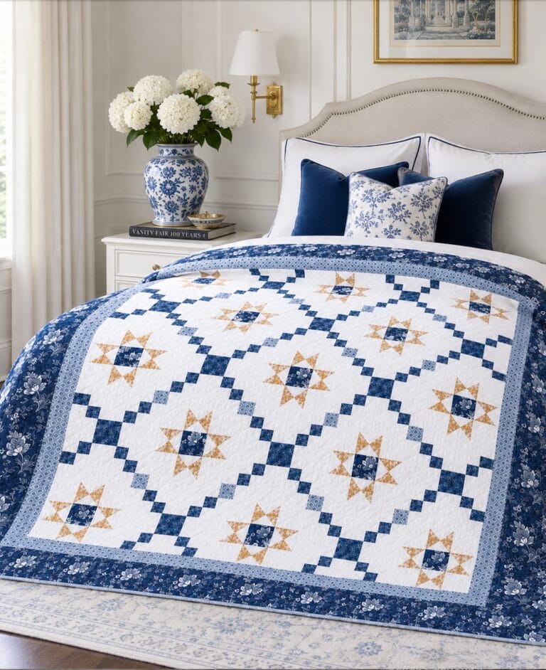 Star Gazer Delight quilt pattern