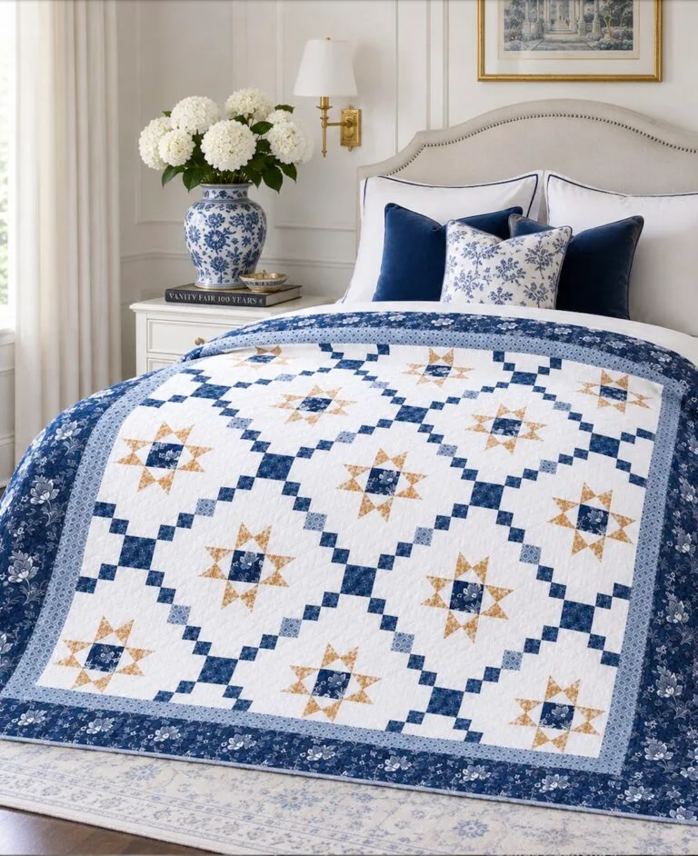 Star Gazer Delight quilt pattern
