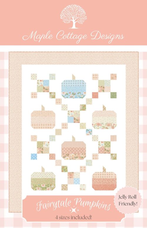 Fairytale Pumpkins quilt pattern cover