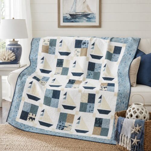 sailboat quilt pattern