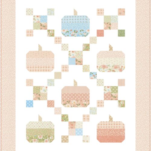 Fairytale Pumpkins Quilt pattern - Throw Size