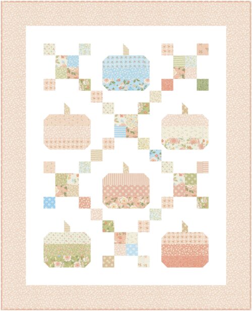 Fairytale Pumpkins Quilt pattern - Throw Size