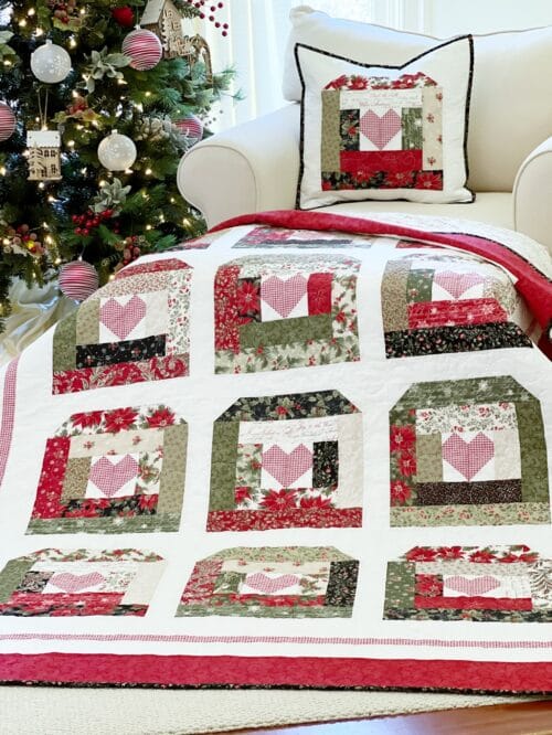 Home Sweet Holidays Quilt Pattern Cover