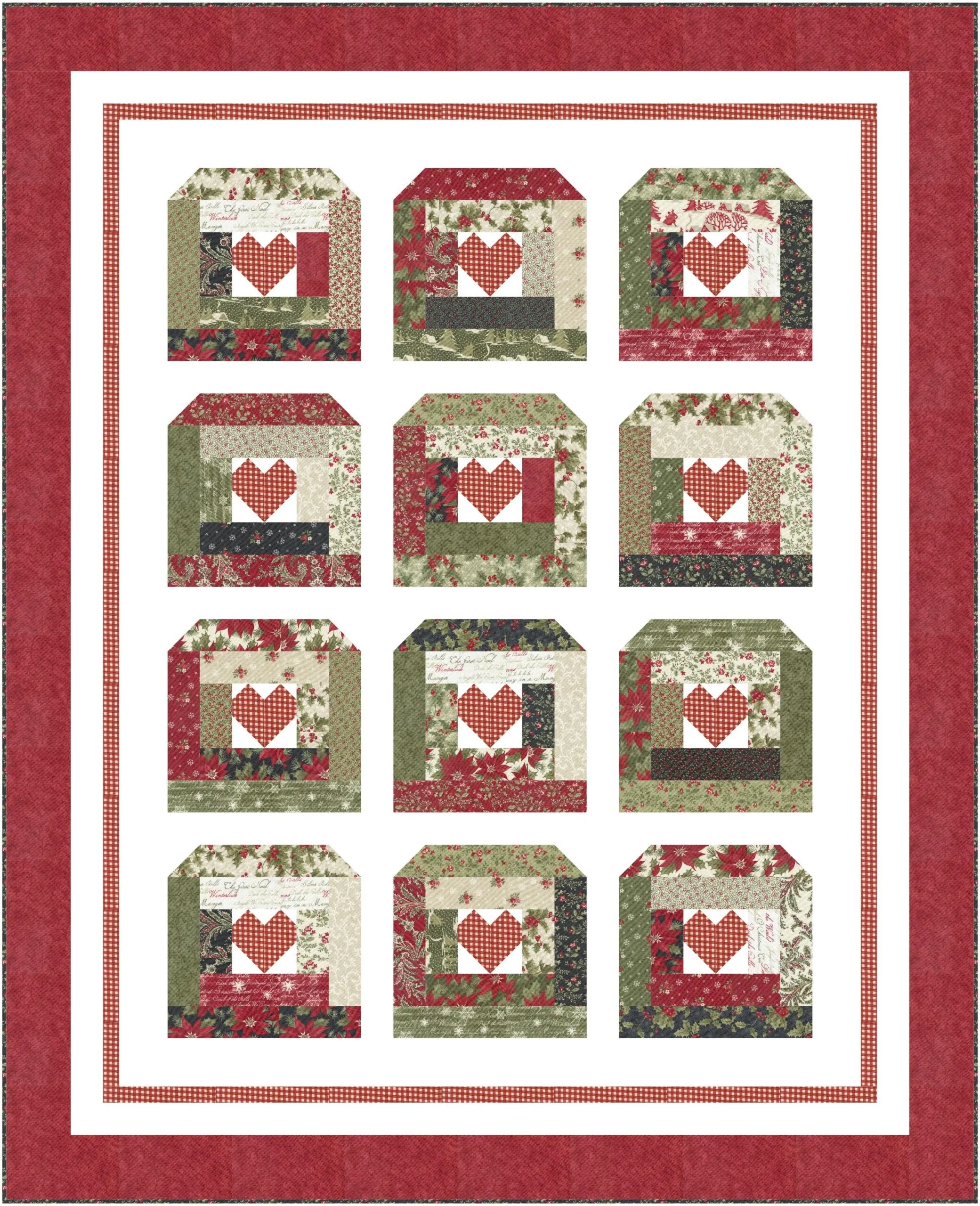 Home Sweet Holidays Quilt Pattern - Image 3