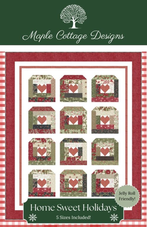 Home Sweet Holidays quilt pattern cover picture