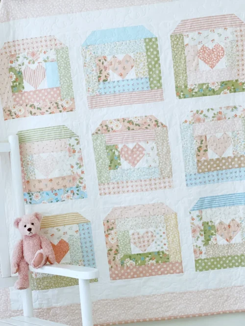 Home Sweet Home quilt pattern for baby quilts