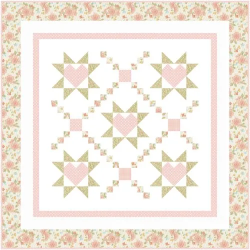 Loving Wishes baby quilt kit