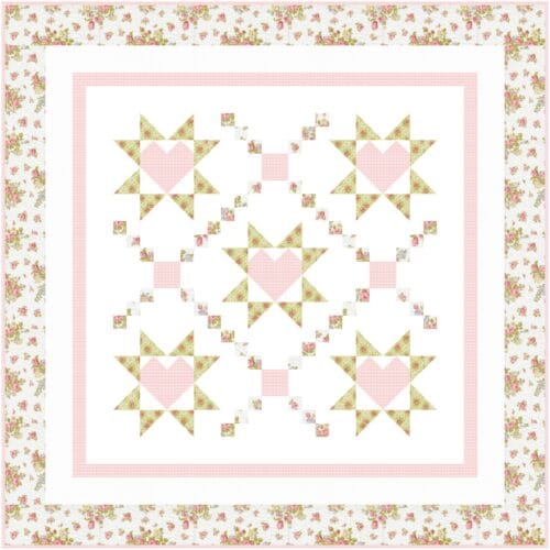 baby quilt kit for girl