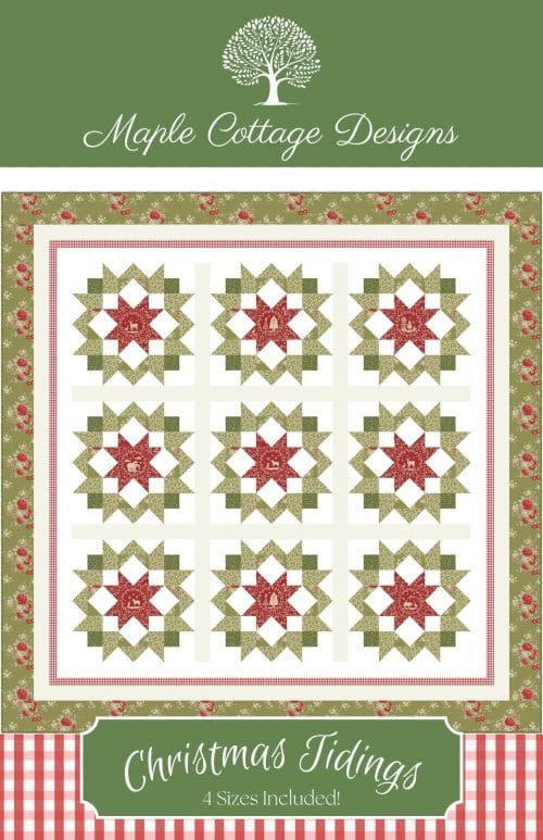 Christmas Tidings quilt pattern cover