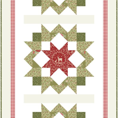 Christmas table runner quilt pattern