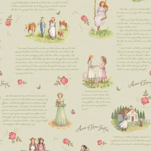 Anne of Green Gables Main Sage Feature Print