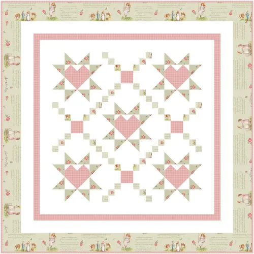 Loving Wishes quilt kit in Anne of Green Gables