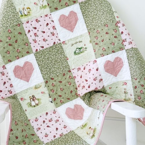 baby quilting pattern for Patchwork of Love 2