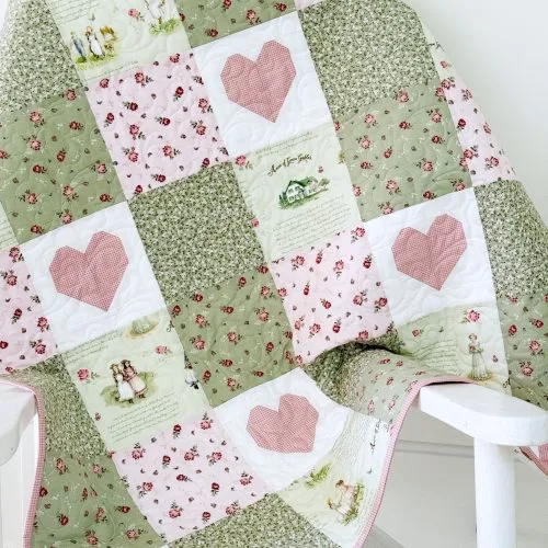 baby quilting pattern for Patchwork of Love 2