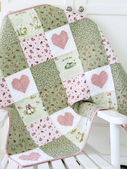 baby quilting pattern for Patchwork of Love 2