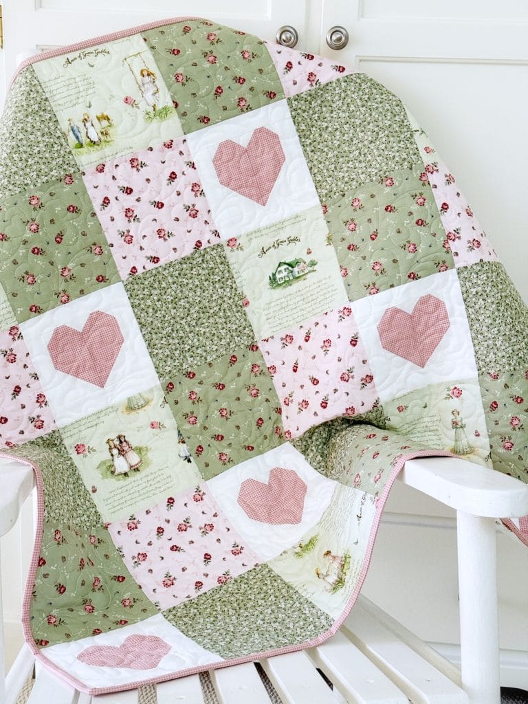 baby quilting pattern for Patchwork of Love 2