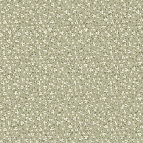 Anne of Green Gables fabric Ditsy Sage
