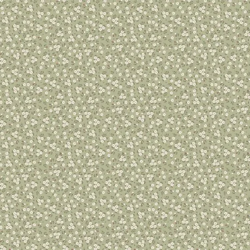 Anne of Green Gables fabric Ditsy Sage