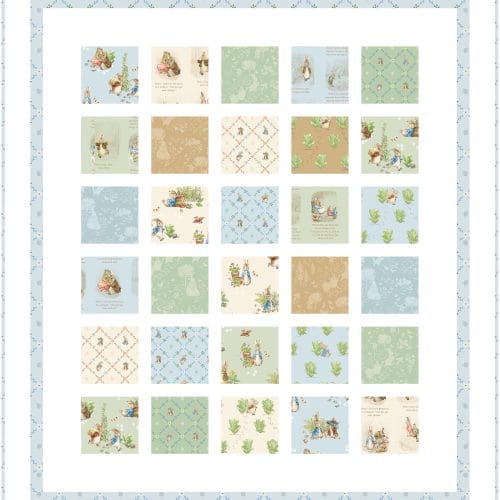 baby quilt kit Charmingly