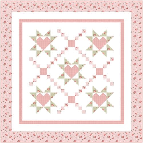 baby quilt kit for Loving Wishes