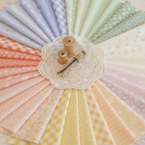 Pastel Prairie charm pack fabric