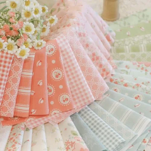 Sunbonnet Charm Pack Fabric 5" Stacker