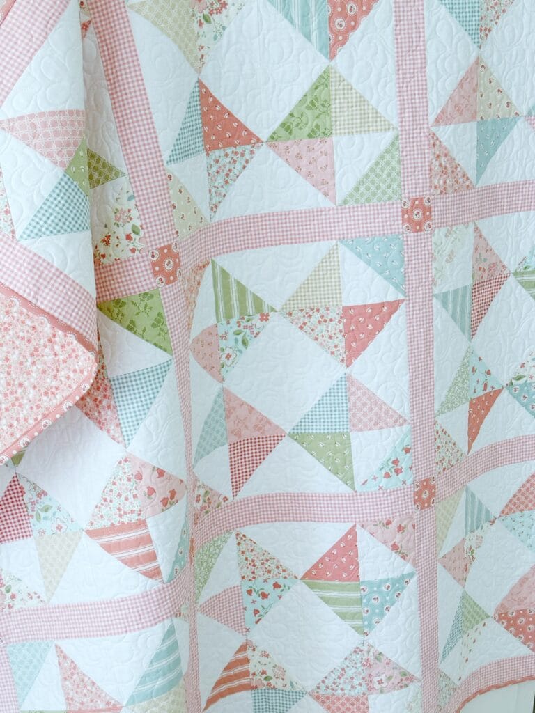 baby quilt pattern Garden Stars